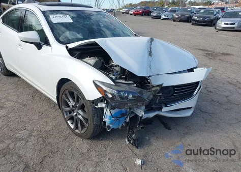 2016 Mazda Mazda6 I Grand Touring из США, поврежденный, VIN JM1GJ1W56G1459087